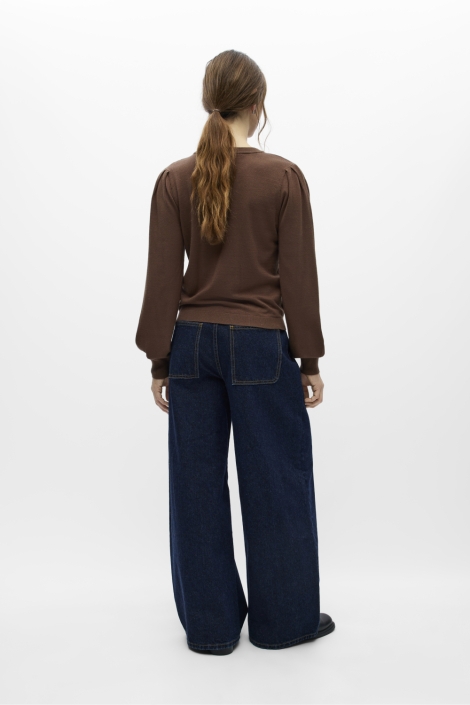 Object bruine dames trui | Model