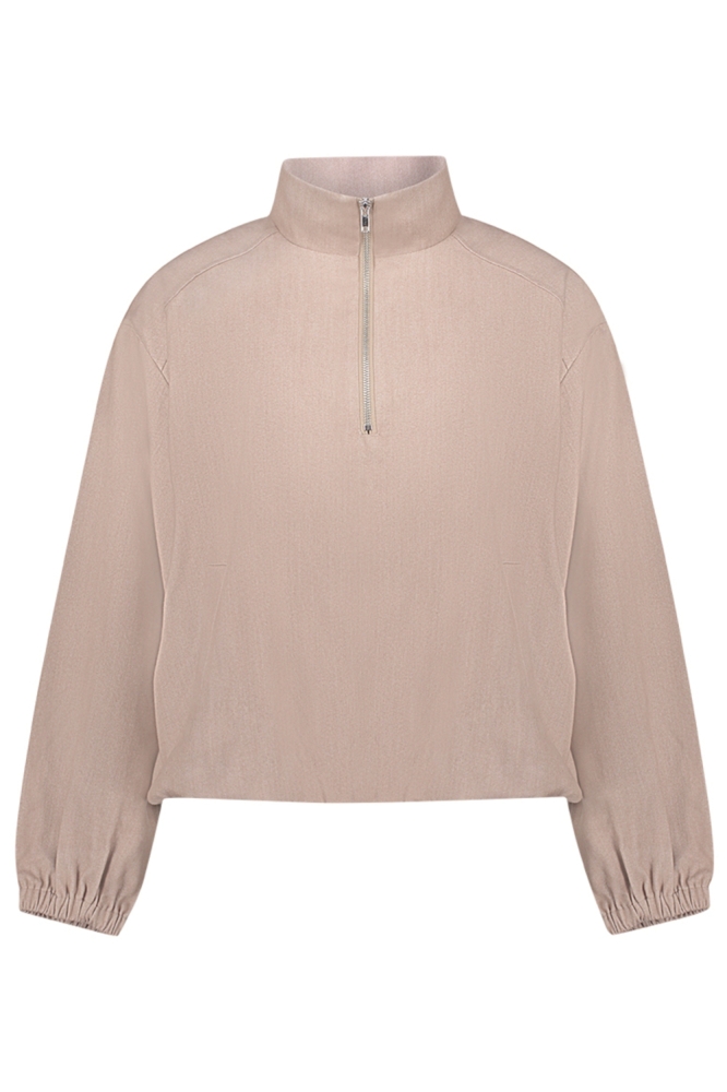 Geisha zand dames sweater | Vooraanzicht