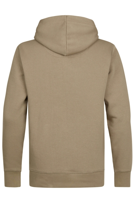 Petrol Industries camel heren sweater | Achteraanzicht