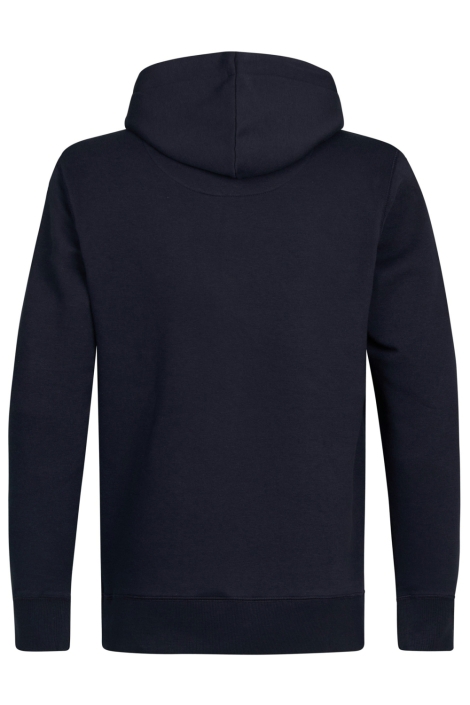 Petrol Industries blauwe heren sweater | Achteraanzicht