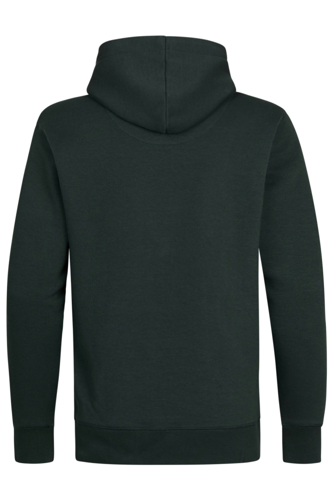 Petrol Industries groene heren sweater | Achteraanzicht