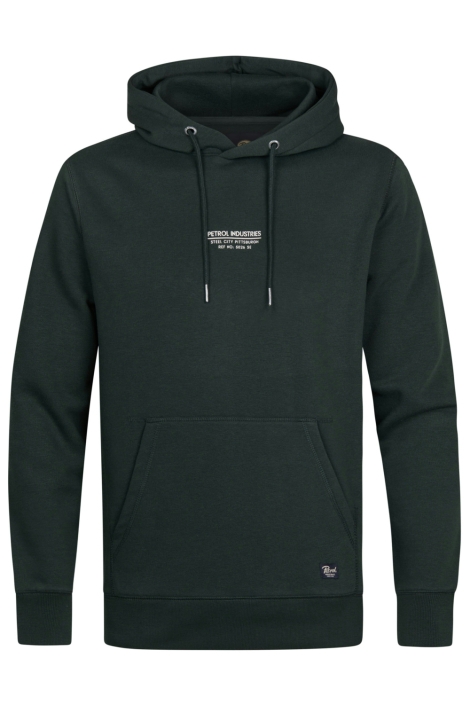 Petrol Industries groene heren sweater | Vooraanzicht