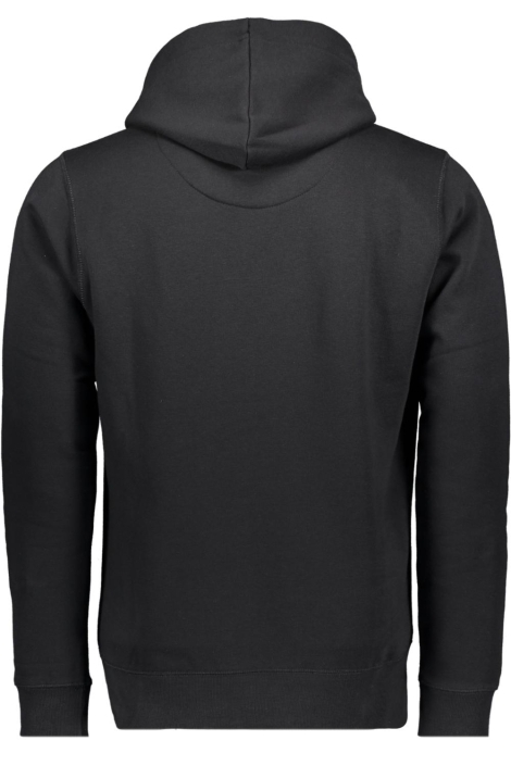 Petrol Industries zwarte heren sweater | Achteraanzicht
