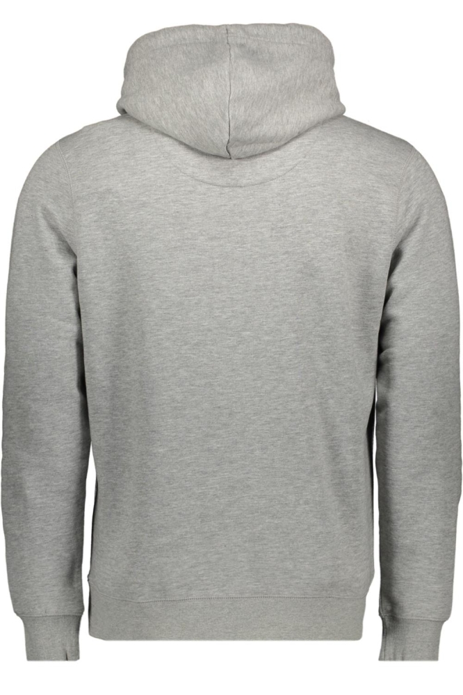 Petrol Industries grijze heren sweater | Achteraanzicht