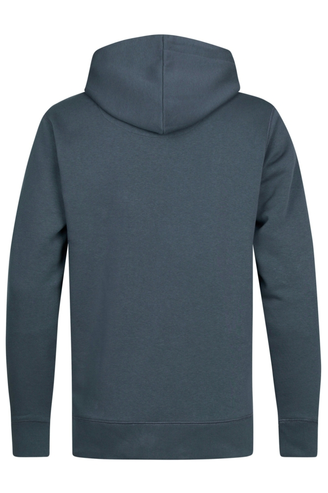 Petrol Industries blauwe heren sweater | Achteraanzicht