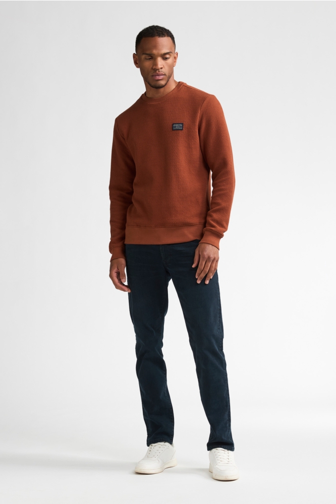 Petrol Industries koperen heren sweater | Model