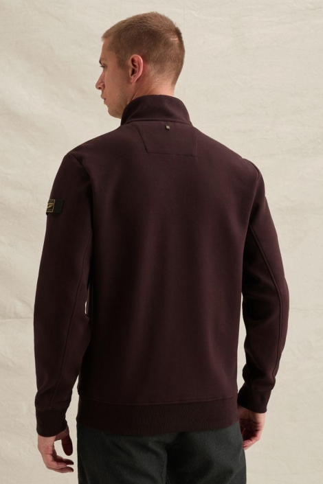 PME legend bordeaux heren vest | Model achteraanzicht