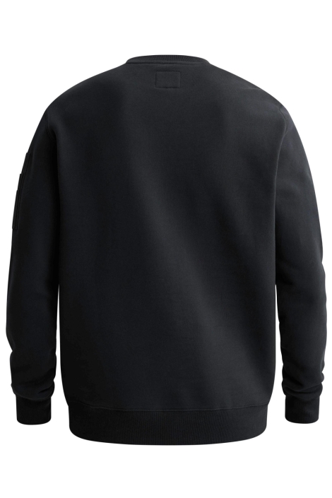 PME legend blauwe heren sweater | Achteraanzicht