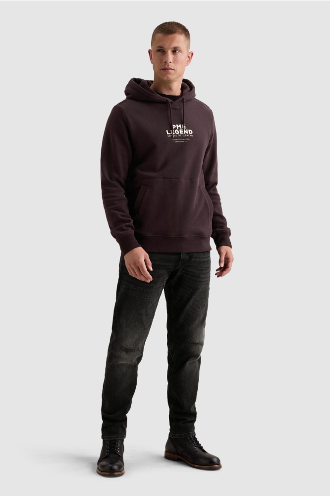 PME legend bordeaux heren sweater | Model