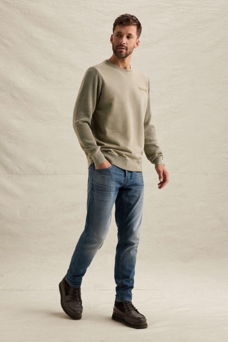 PME legend beige heren sweater | Model