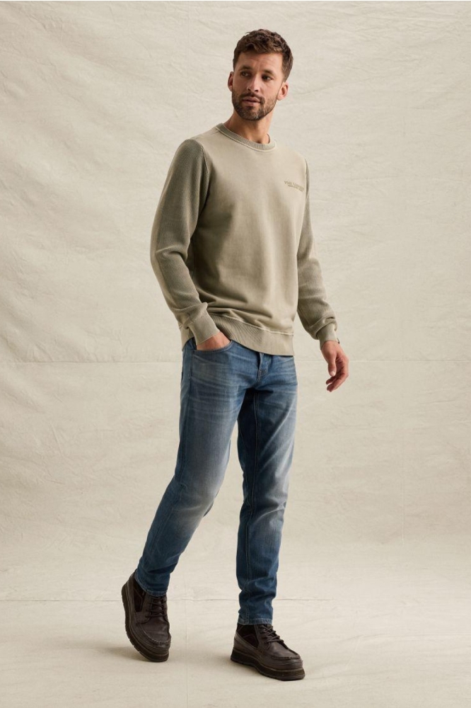 PME legend beige heren sweater | Model
