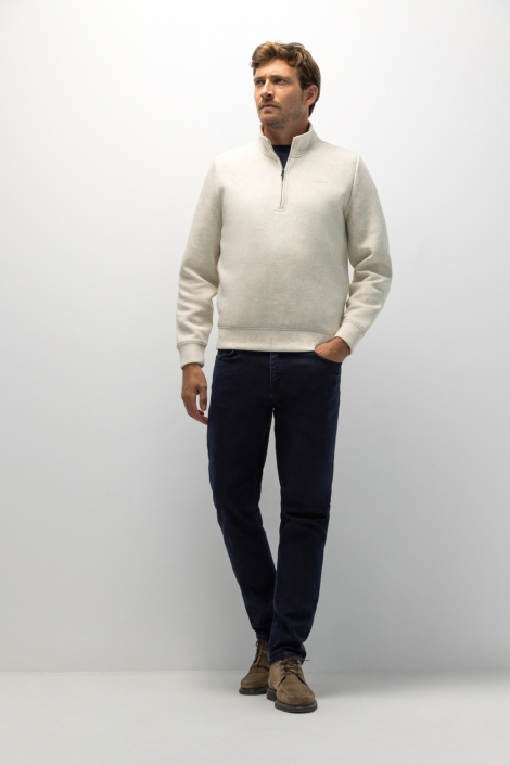 State of Art ecru heren sweater | Model