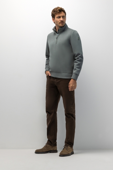 State of Art groene heren sweater | Model