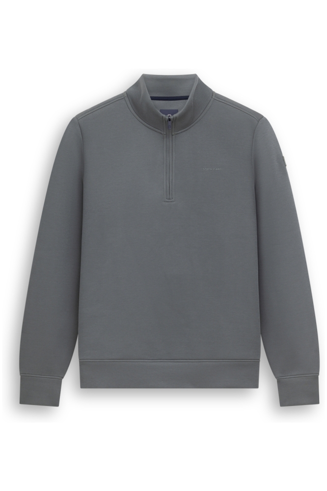 State of Art groene heren sweater | Vooraanzicht