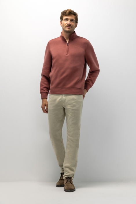 State of Art bordeaux heren sweater | Model