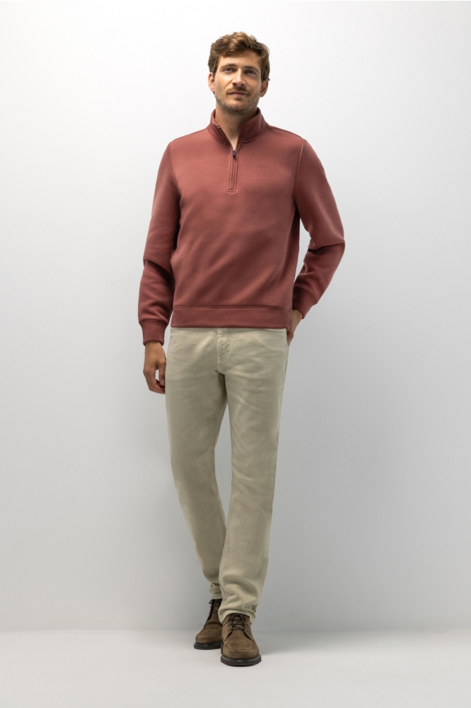 State of Art bordeaux heren sweater | Model