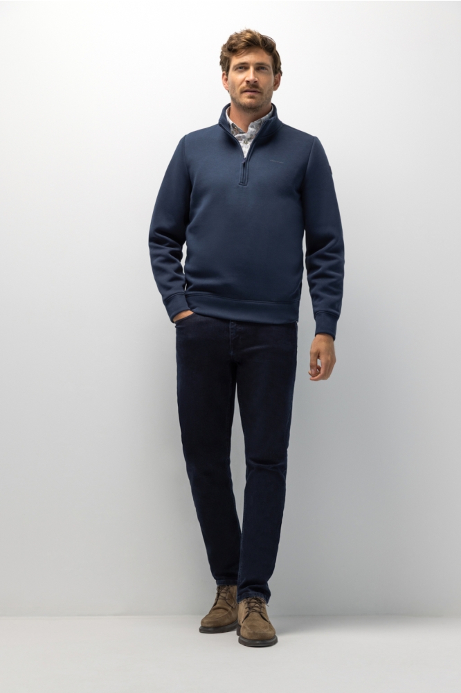 State of Art blauwe heren sweater | Model