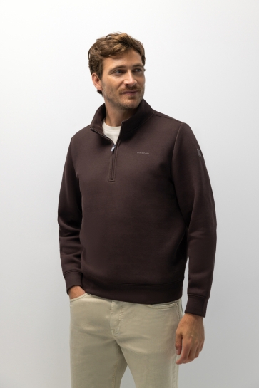 State of Art Trui SWEATSHIRT MET HALVE RITS 53126911 8900
