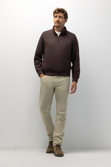 State of Art bruine heren sweater | Model