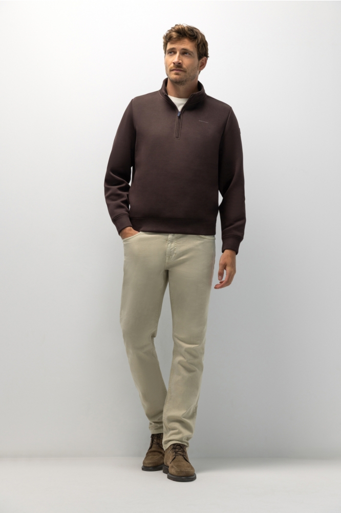 State of Art bruine heren sweater | Model