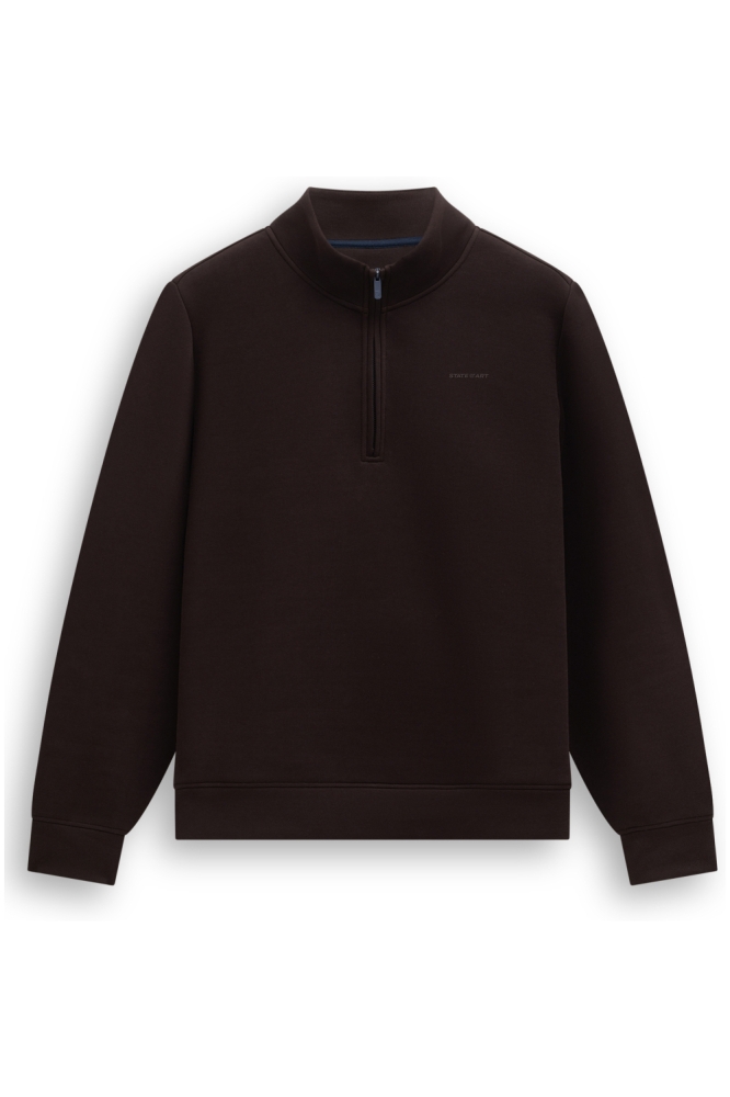 State of Art bruine heren sweater | Vooraanzicht