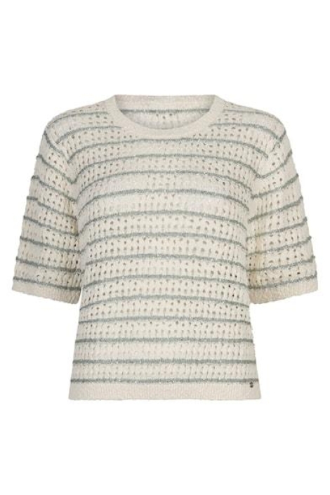 Red Button beige dames trui | Achteraanzicht