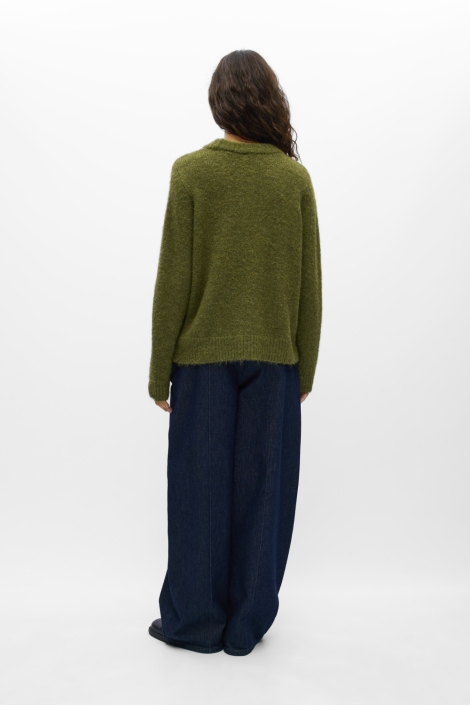 Object groene dames trui | Model