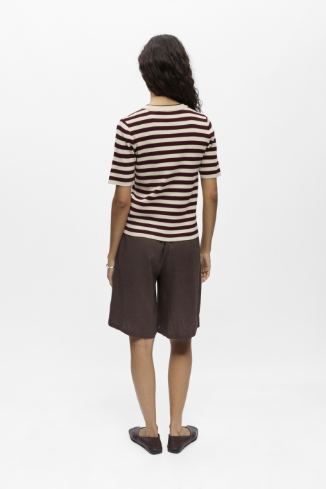 Object beige dames t-shirt | Model