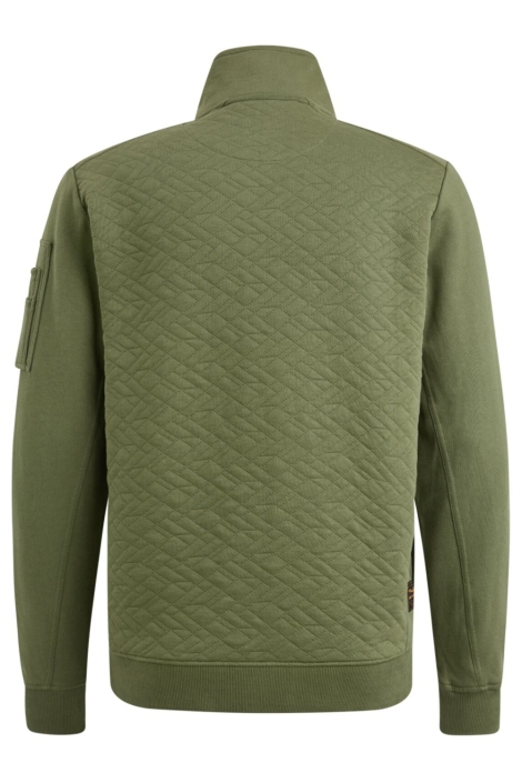 PME legend groene heren vest | Achteraanzicht