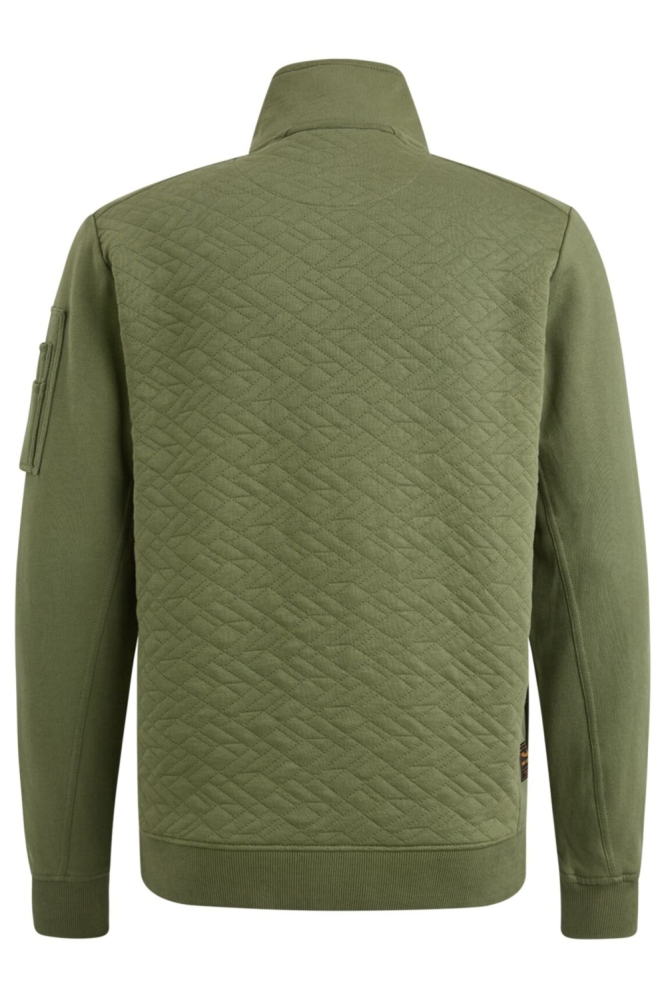 PME legend groene heren vest | Achteraanzicht