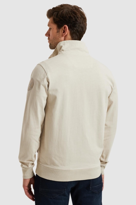 PME legend beige heren vest | Model achteraanzicht