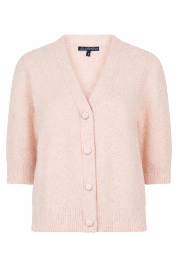 Red Button Vest CARDIGAN POPCOM SRB4882 Blossom