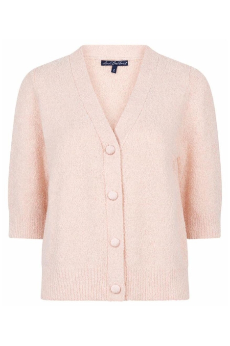 Red Button roze dames vest | Vooraanzicht