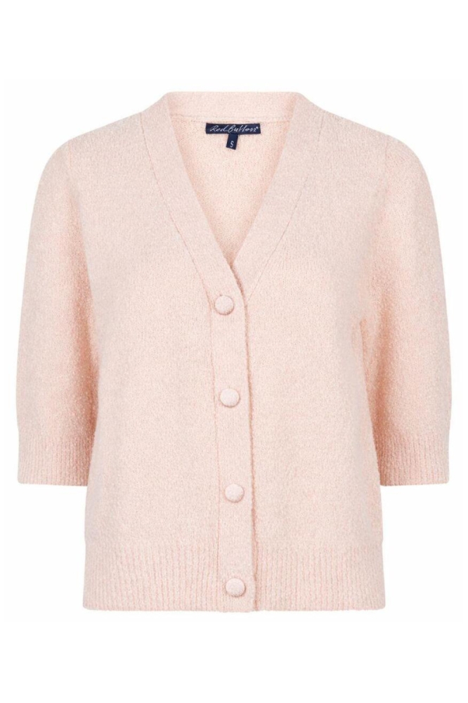 Red Button roze dames vest | Vooraanzicht