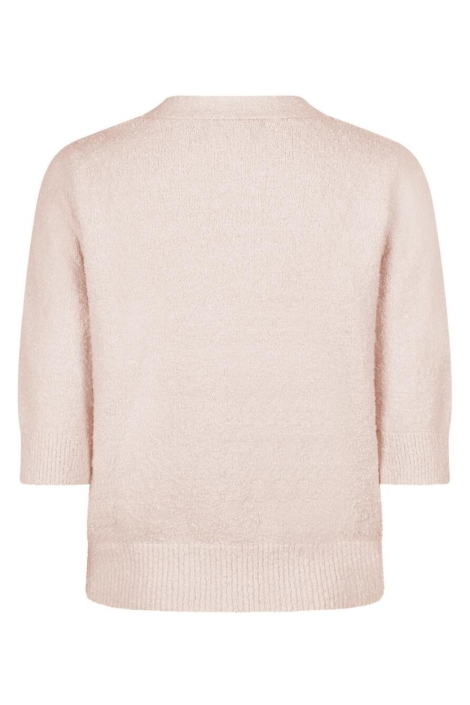 Red Button roze dames vest | Achteraanzicht