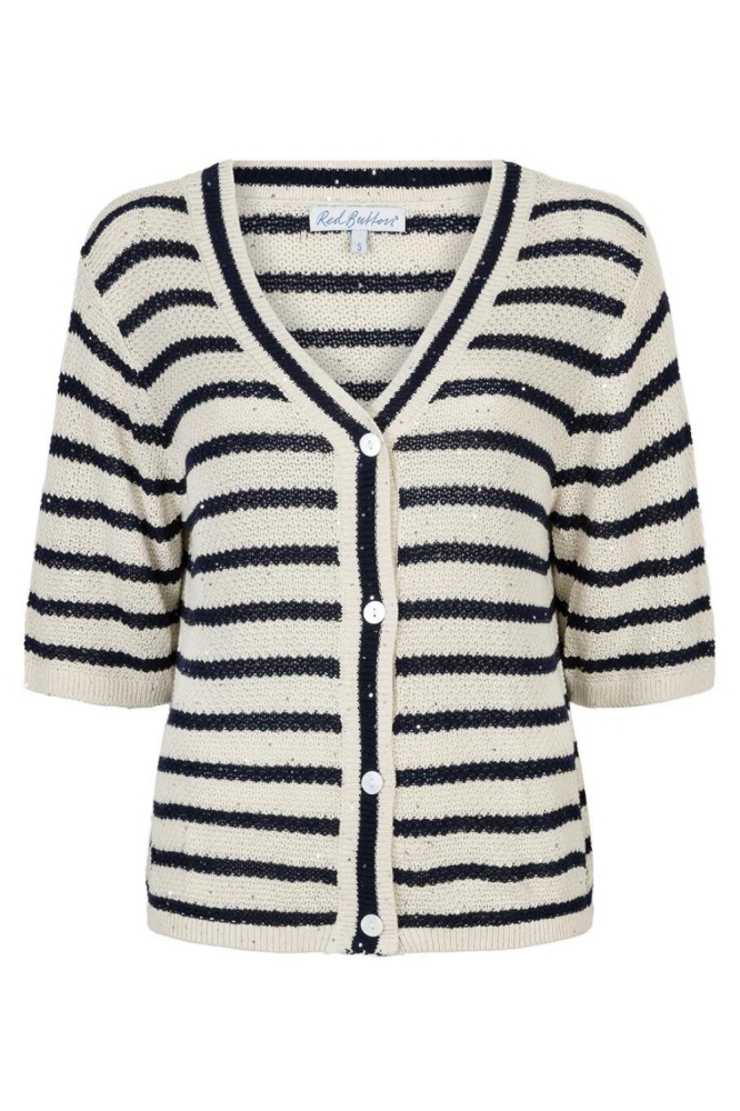 Red Button beige dames vest | Vooraanzicht