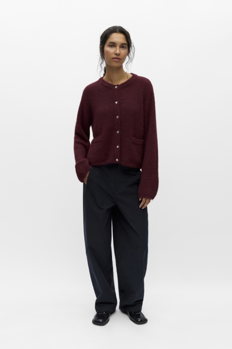 Object bordeaux dames vest | Model