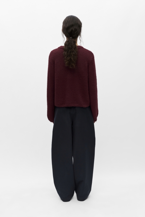 Object bordeaux dames vest | Model