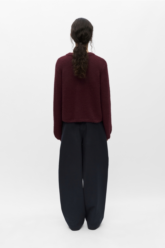 Object bordeaux dames vest | Model