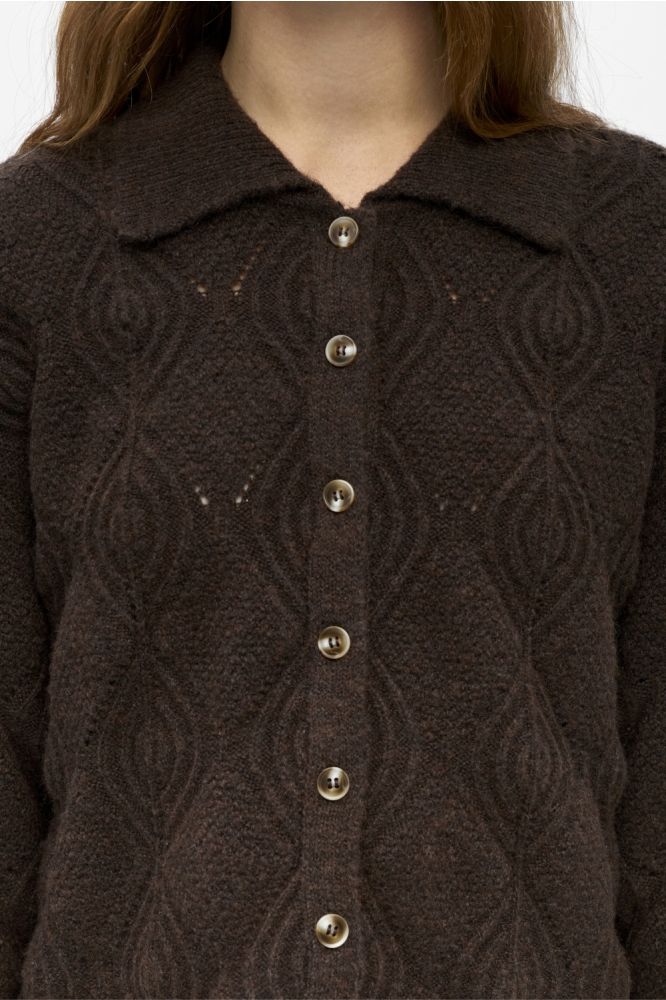 Object bruine dames vest | Close up