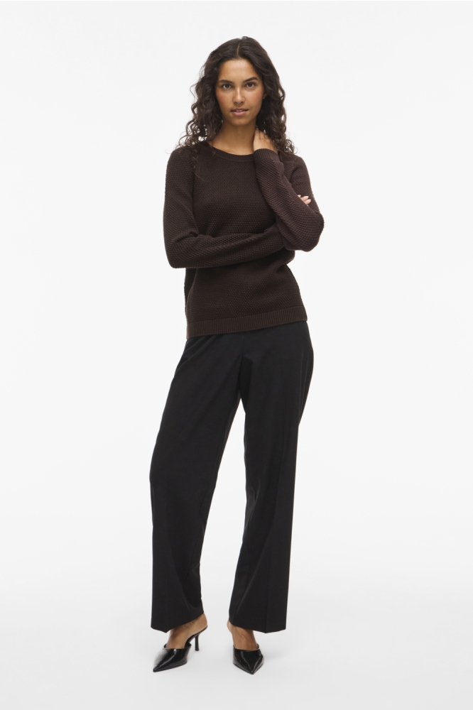 Vila bruine dames trui | Model