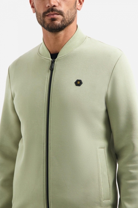 NO-EXCESS groene heren vest | Kleurstaal