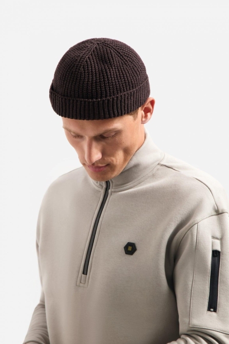 NO-EXCESS grijze heren sweater | Close up