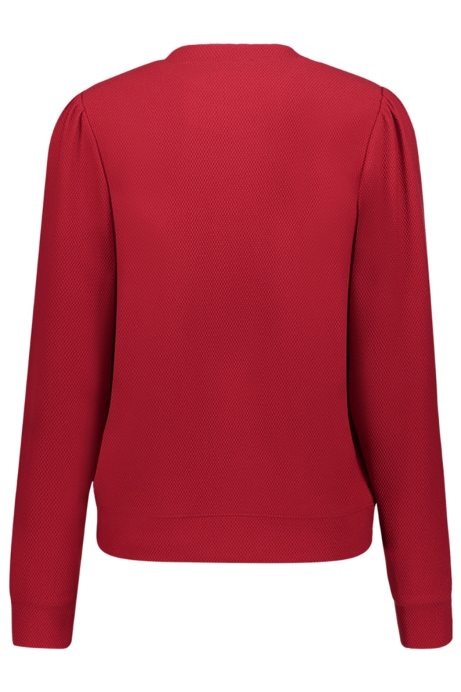 Geisha rode dames top | Achteraanzicht