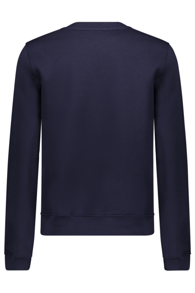 Geisha blauwe dames sweater | Achteraanzicht