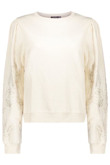 Geisha beige dames trui | Vooraanzicht