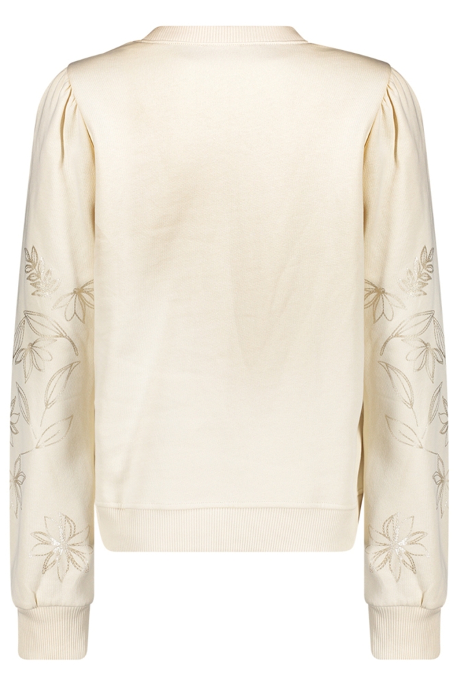 Geisha beige dames trui | Achteraanzicht