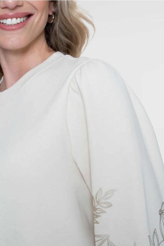 Geisha beige dames trui | Close up