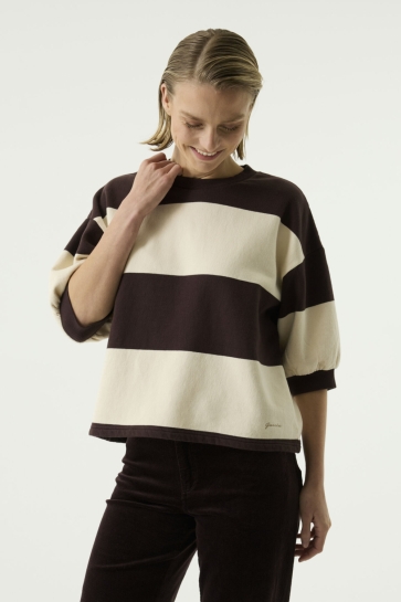 Garcia Trui SWEATER MET STREPEN T260261 4478-hazel bloom