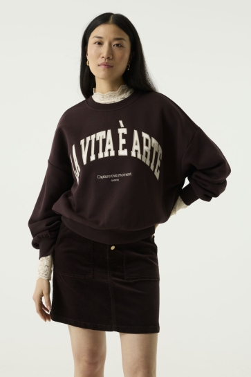 Garcia sweater SWEATER MET TEKST T260262 4478-hazel bloom